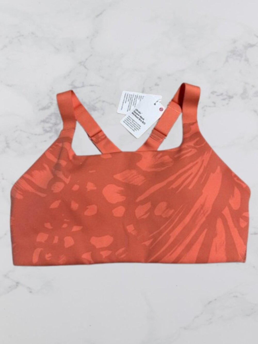 NWT Lululemon Size 4 Ultra Square Neck Work out Bra B/C